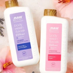 Body Wash + Soak With Epsom Salt | Hibiscus + Argan | 25 Fl Oz -Skin Care Specials Store 04 2023 RSL 01 Epsom Salt BW 4x5 1 retouched 1280x1920px