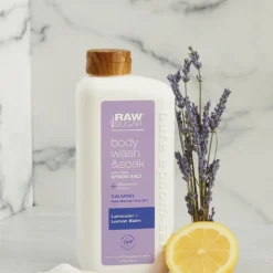Body Wash + Soak With Epsom Salt | Lavender + Lemon Balm | 25 Fl Oz 9 Body Wash + Soak With Epsom Salt | Lavender + Lemon Balm | 25 Fl Oz -Skin Care Specials Store 04 2023 RSL 04 Epsom Salt BWFULL 1 1280x1920px