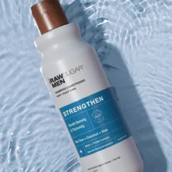 Men's 2-in-1 Shampoo & Conditioner | Strengthen: Growth Reviving & Thickening | Tea Tree + Coconut + Aloe | 18 Fl Oz -Skin Care Specials Store 06 2023 RSL 10 Strengthen PDP 2