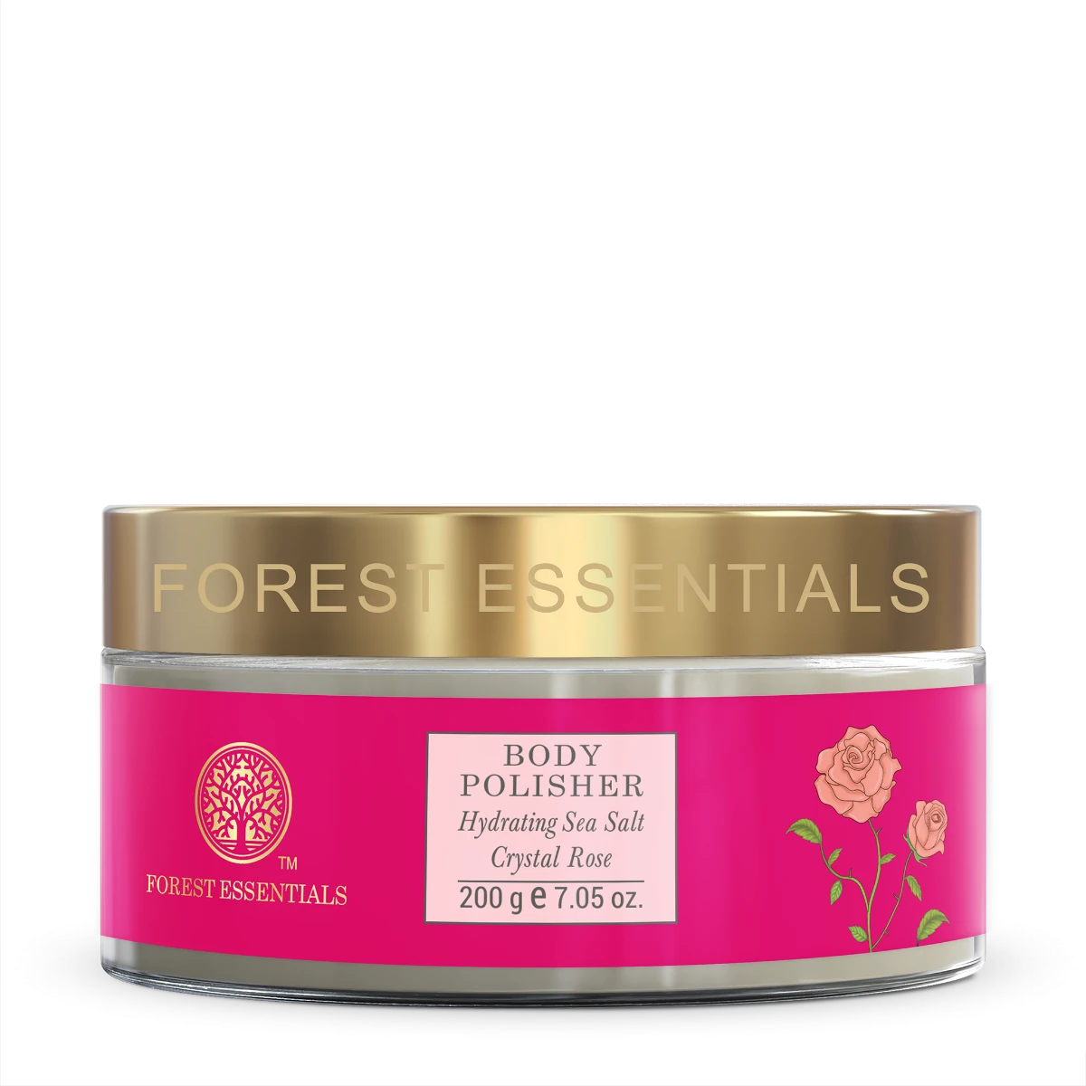 Body Polisher Sea Salt Crystal Rose