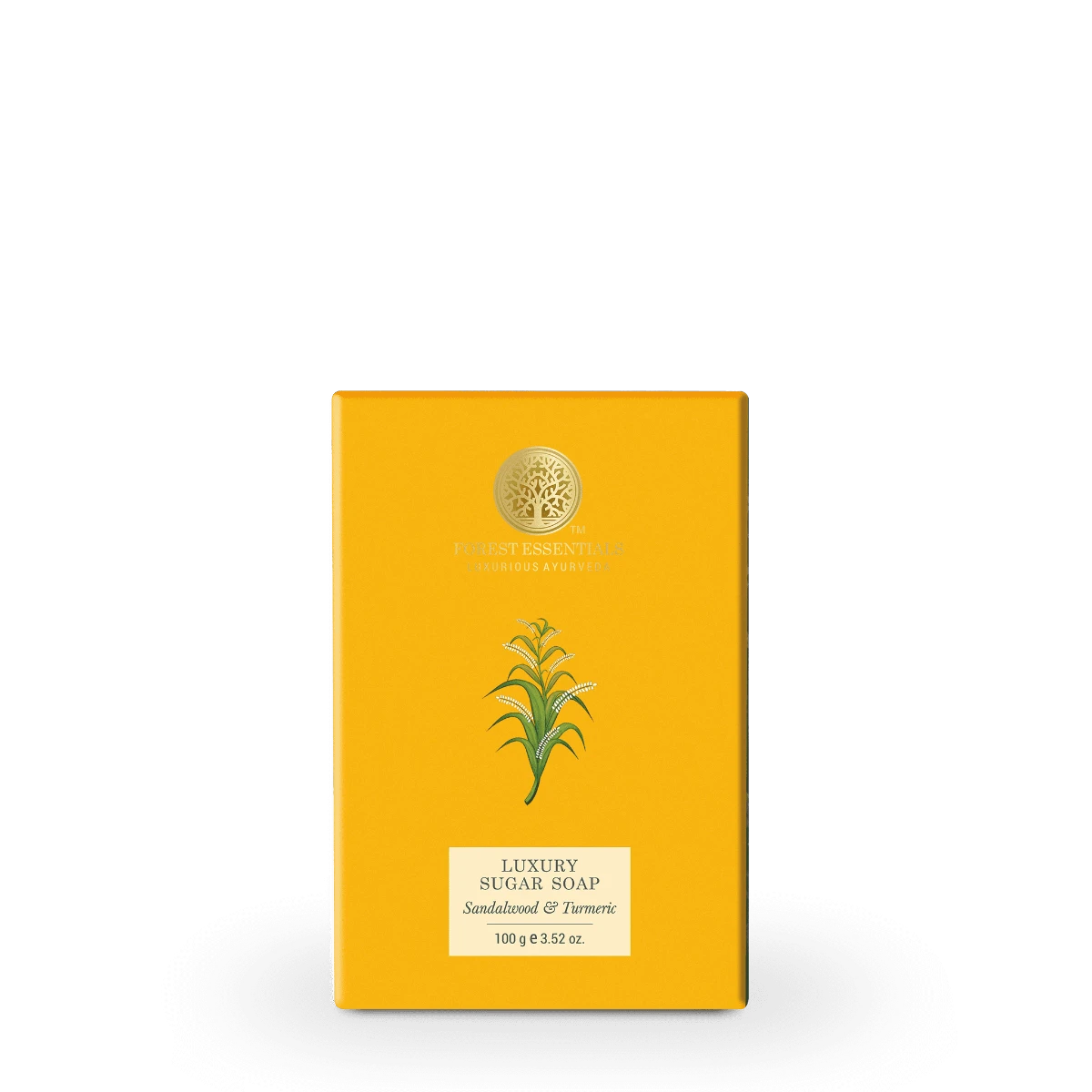 Luxury Sugar Soap Sandalwood & Turmeric 3 Luxury Sugar Soap Sandalwood & Turmeric