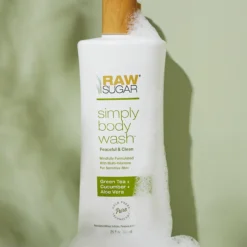 Simply Body Wash For Sensitive Skin | Green Tea + Cucumber + Aloe Vera | 25 Fl Oz -Skin Care Specials Store RS 1280x1920 BW GreenTea