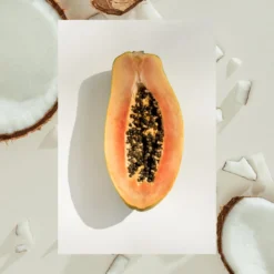 Leave-In Conditioner | The Mighty Hair Cream | Coconut + Papaya + Shea | 5 Fl Oz -Skin Care Specials Store RS Ingredient Image 1280x1920 MightyCream CoconutPapaya