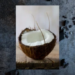 Pure Scalp Therapy - Scalp & Hair Masque | Activated Charcoal + Coconut + Peppermint Oil | 6.7 Oz -Skin Care Specials Store RS Ingredient Image 1280x1920 ScalpTherapy CharcoalCoconut