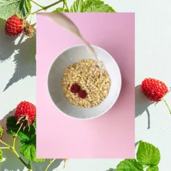 Kids' 2-in-1 Bubble Bath + Body Wash | Raspberry Oat Milk | 12 Fl Oz -Skin Care Specials Store RS Ingredient Imagery 1280x1920 RSK BW RasperryOat