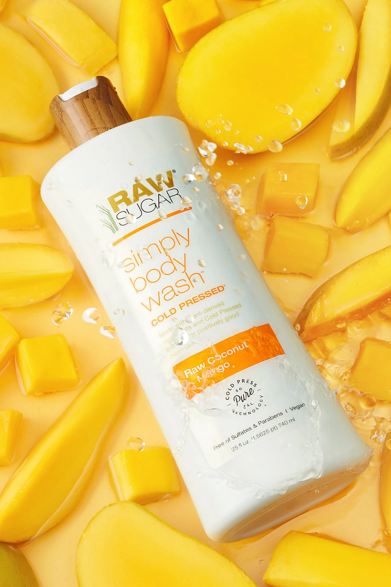 Simply Body Wash | Raw Coconut + Mango | 25 Fl Oz 7 Simply Body Wash | Raw Coconut + Mango | 25 Fl Oz - Image 5