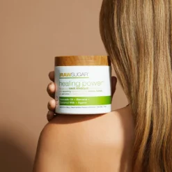 Healing Power Hair Masque | Avocado Oil + Banana + Coconut Milk + Agave | 12 Oz -Skin Care Specials Store RS PDP Gallery 1280x1920 HM HealingPower