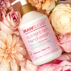 Nutrient Rich Hand Wash | Hibiscus + Rose Hip | 16.9 Fl Oz -Skin Care Specials Store RS PDP Gallery 1280x1920 NR HW HibiscusRose