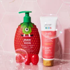 Kids' Detangler | Strawberry + Oat Milk | 6 Fl Oz -Skin Care Specials Store RS PDP Gallery 1280x1920 RSK Strawberry Shampoo LeaveIn