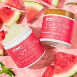 Sugar Scrub | Watermelon + Fresh Mint | 15 Oz -Skin Care Specials Store RS PDP Gallery 1280x1920 SS Watermelon