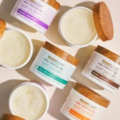 Daily Micro Scrub Salt Polish | Santal + Caffeine | 15 Oz -Skin Care Specials Store RS PDP Gallery 1280x1920 SaltPolish 4 NeutralBackground