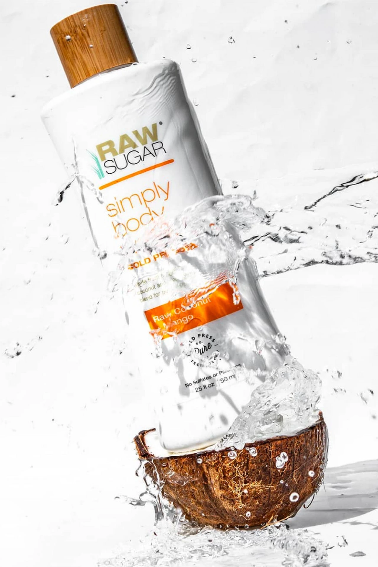 Simply Body Wash | Raw Coconut + Mango | 25 Fl Oz 9 Simply Body Wash | Raw Coconut + Mango | 25 Fl Oz - Image 7