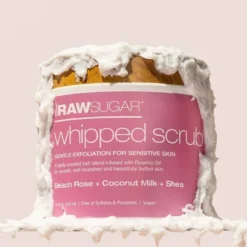 Whipped Scrub For Sensitive Skin | Beach Rose + Coconut Milk + Shea | 15 Oz -Skin Care Specials Store RS PDP Gallery Imagery 1280x1920 rnd333