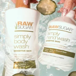 Simply Body Wash For Sensitive Skin | Green Tea + Cucumber + Aloe Vera | 40 Fl Oz -Skin Care Specials Store RS PDP Gallery Imagery 1280x1920 rnd349 74c2c4e1 a88c 4d9e 9c2c 795ccdac42e9