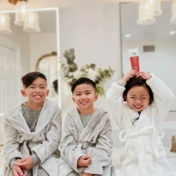 Kids' Strong + Shiny Leave-In Conditioning Cream | Strawberry + Oat Milk | 3.5 Fl Oz 10 Kids' Strong + Shiny Leave-In Conditioning Cream | Strawberry + Oat Milk | 3.5 Fl Oz -Skin Care Specials Store RS PDP Gallery Imagery 1280x1920 rnd45