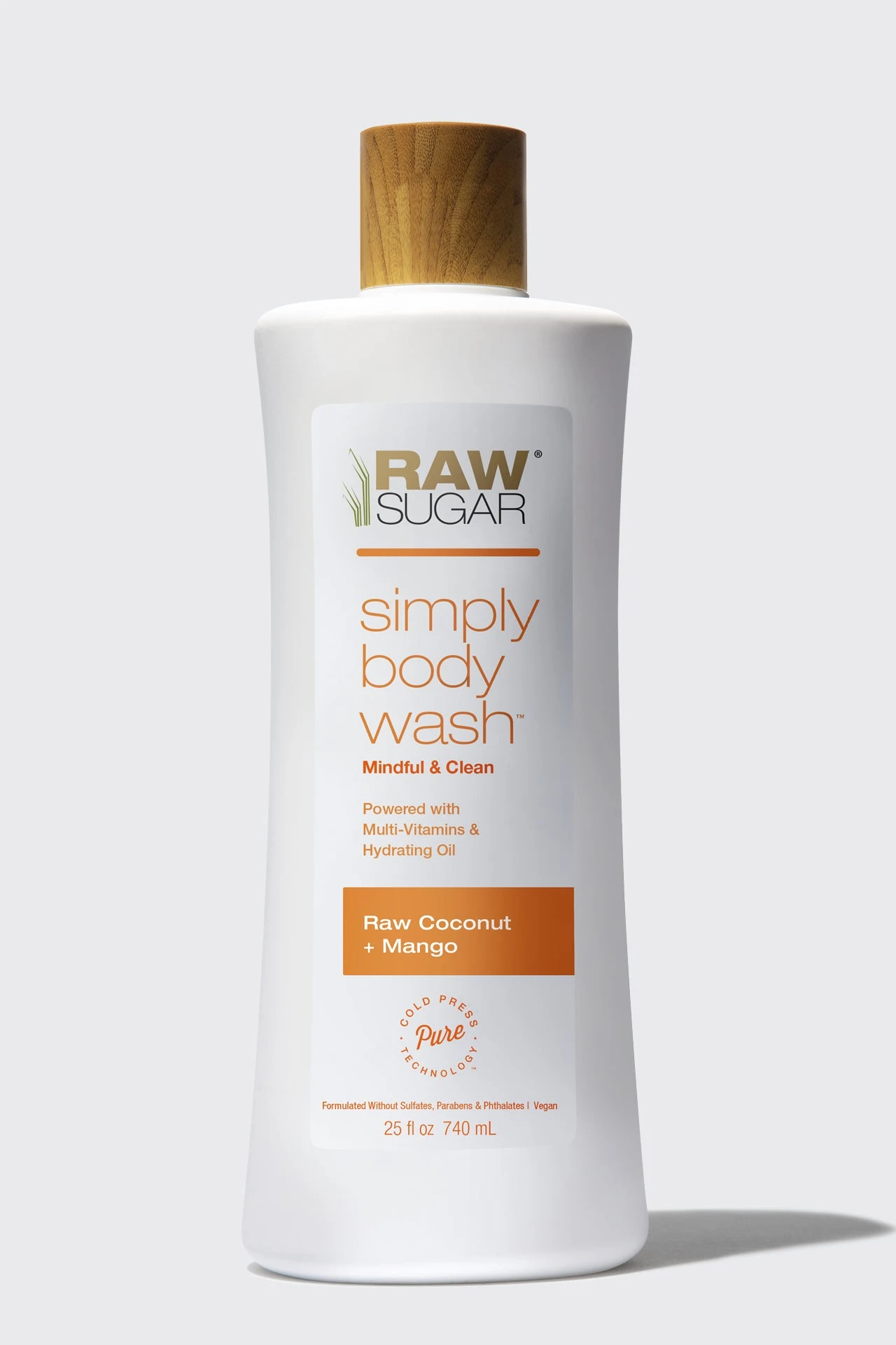 Simply Body Wash | Raw Coconut + Mango | 25 Fl Oz 3 Simply Body Wash | Raw Coconut + Mango | 25 Fl Oz