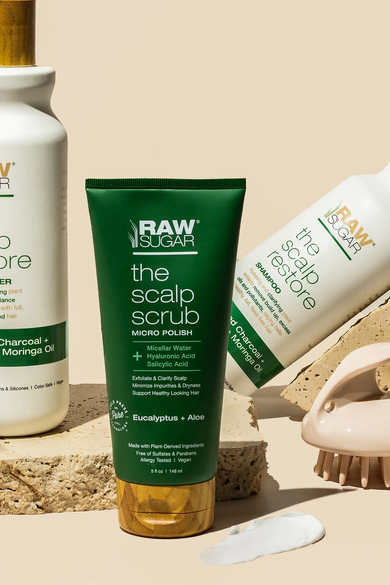 The Scalp Scrub Micro Polish | Eucalyptus + Aloe | 5 Oz 9 The Scalp Scrub Micro Polish | Eucalyptus + Aloe | 5 Oz - Image 7