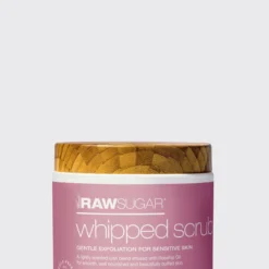 Whipped Scrub For Sensitive Skin | Beach Rose + Coconut Milk + Shea | 15 Oz