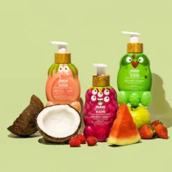 Kids' Foamy Hand + Face Wash | Green Apple + Strawberry | 12 Oz -Skin Care Specials Store RSK HandFaceWash Group Ingredients 01 1280x1920px 1