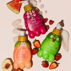 Kids' Foamy Hand + Face Wash | Green Apple + Strawberry | 12 Oz -Skin Care Specials Store RSK HandFaceWash Group Ingredients 02 1280x1920px 1