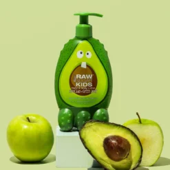 Kids' Hand + Body Lotion | Green Apple + Avocado | 12 Fl Oz -Skin Care Specials Store RSK Lotion Avocado Ingredients 1280x1920px