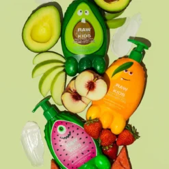 Kids' Hand + Body Lotion | Green Apple + Avocado | 12 Fl Oz -Skin Care Specials Store RSK Lotions Group Ingredients 1280x1920px