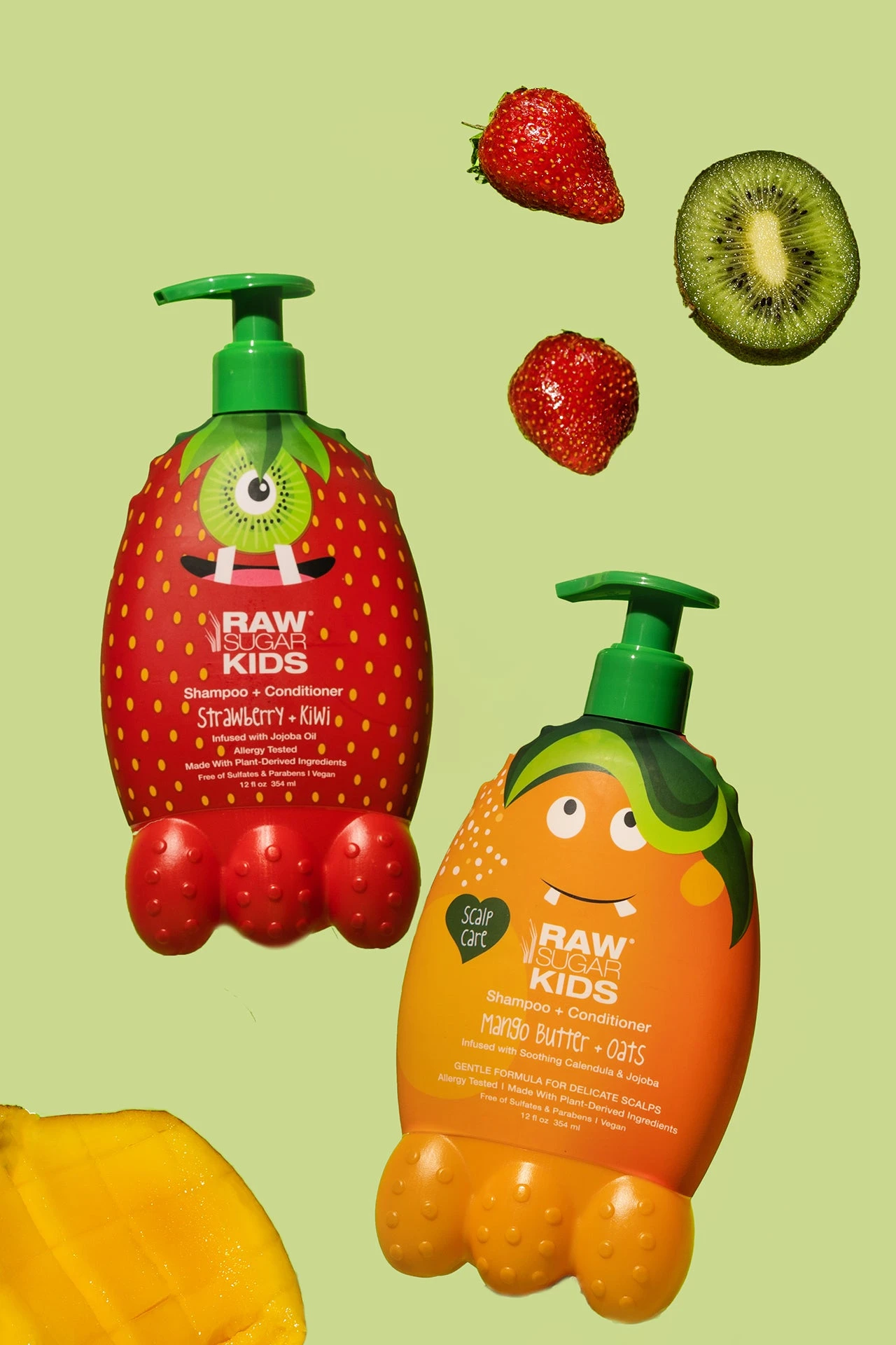 Kids' 2-in-1 Shampoo + Conditioner Scalp Care | Mango Butter + Oats | 12 Fl Oz 4 Kids' 2-in-1 Shampoo + Conditioner Scalp Care | Mango Butter + Oats | 12 Fl Oz - Image 3