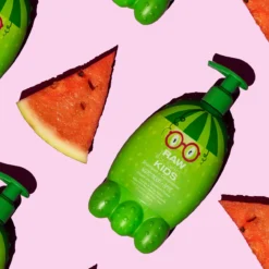 Kids' 2-in-1 Shampoo & Conditioner | Watermelon + Apple | 12 Fl Oz -Skin Care Specials Store RSK SC Watermelon Ingredients 01 1280x1920px