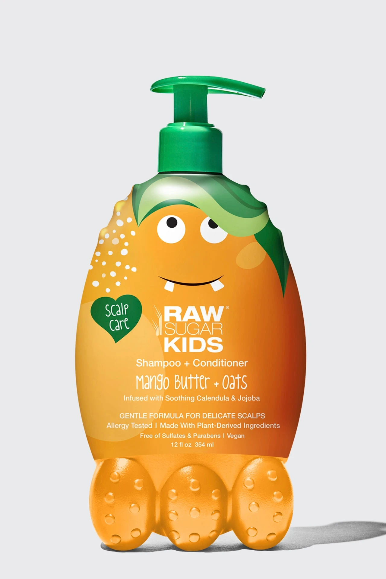 Kids' 2-in-1 Shampoo + Conditioner Scalp Care | Mango Butter + Oats | 12 Fl Oz 2 Kids' 2-in-1 Shampoo + Conditioner Scalp Care | Mango Butter + Oats | 12 Fl Oz