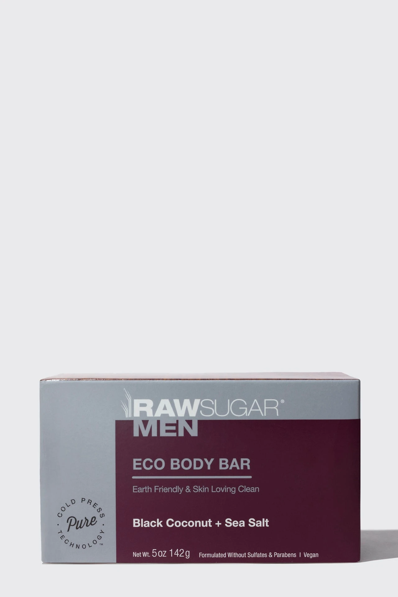 Men's Eco Body Bar | Black Coconut + Sea Salt | 5 Oz 2 Men's Eco Body Bar | Black Coconut + Sea Salt | 5 Oz